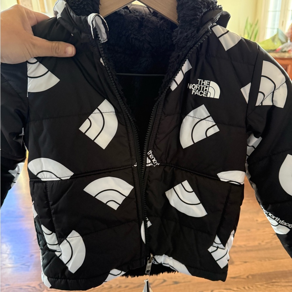 The North Face Black and White Patterned Jacket